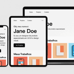 SITE PORTIFOLIO OU LANDING PAGE