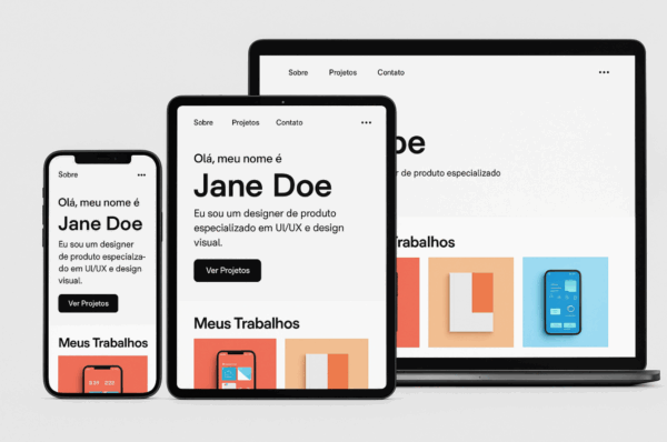 SITE PORTIFOLIO OU LANDING PAGE